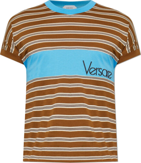 Versace Herre Topper Brun M,