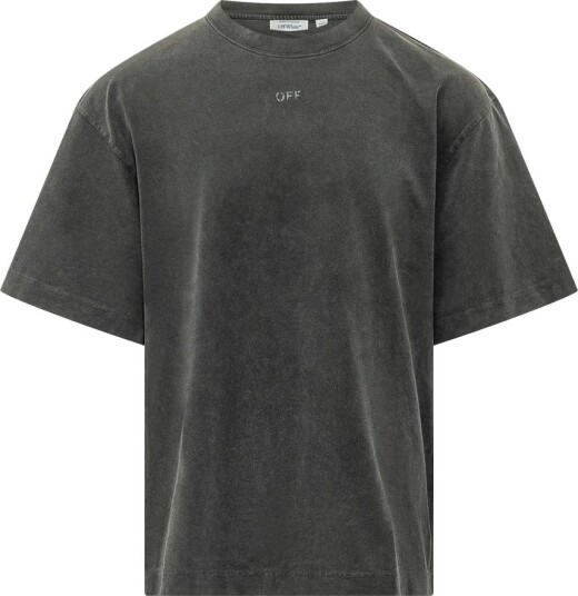 Off White Herre Topper Svart S,