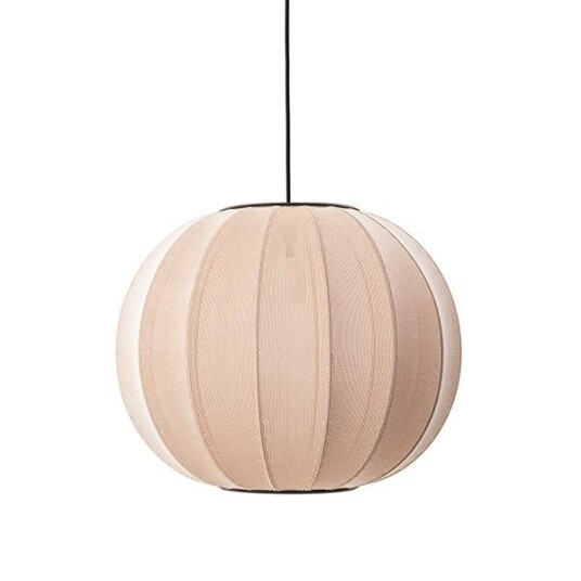 Made By Hand Knit-Wit Round Taklampe Sand Stone Ø45 Made By Hand Knit-Wit Round Taklampe Sand Stone Ø45