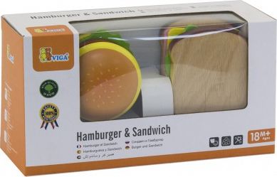 Viga 50810 Sacrifice Set -Hamburger And Canape 0945 Viga Viga 50810 Sacrifice Set -Hamburger And Canape 0945 Viga