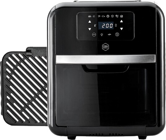 OBH Nordica Easy Fry Ovn & Grill 9-i-1 Luftfrityrkoker med 11L Kapasitet Svart
