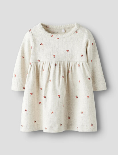 Name It Nbfberries Ls Dress Box Cream 68