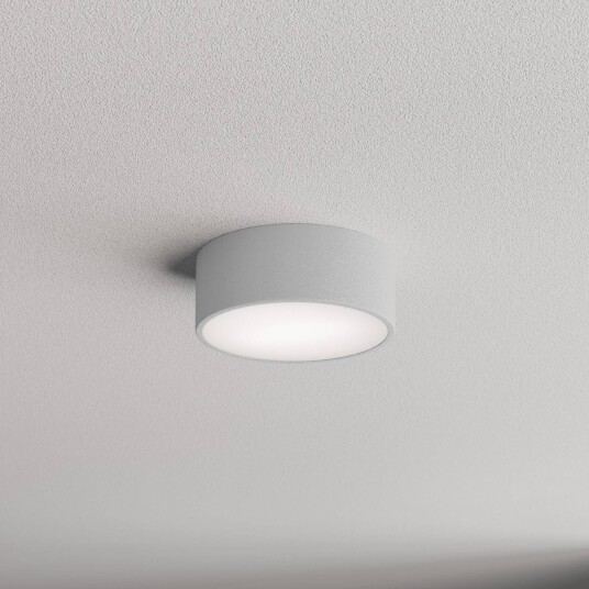 TEMAR LIGHTING Cleo taklampe Ø 20 cm IP54 grå metall E27