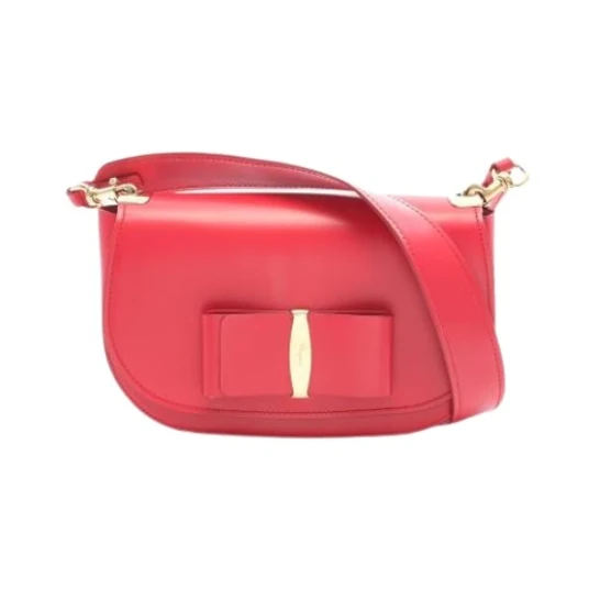 Salvatore Ferragamo Pre-owned Dame Pre-owned Rød