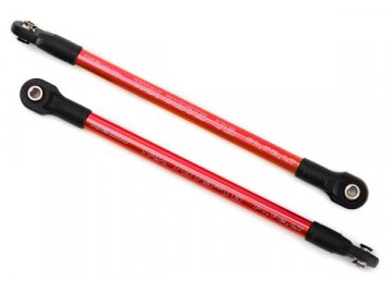 Traxxas 8618R Push rods aluminum red-anodized 2 assembled Traxxas 8618R Push rods aluminum red-anodized 2 assembled