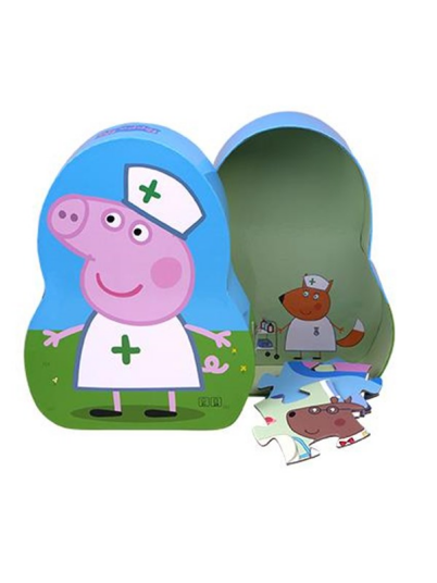 Barbo Toys Peppa Pig - Deco Puzzle - Nurse Gulv