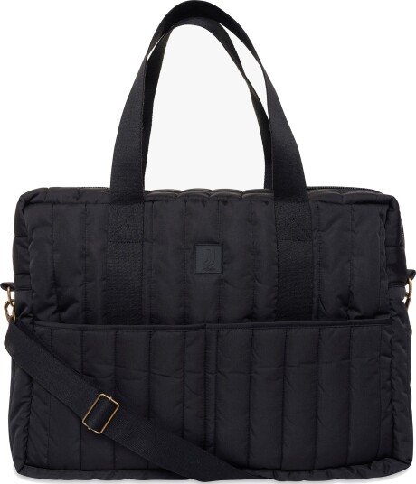 Jollein Diaper Bag   Embossed   Black   42X30