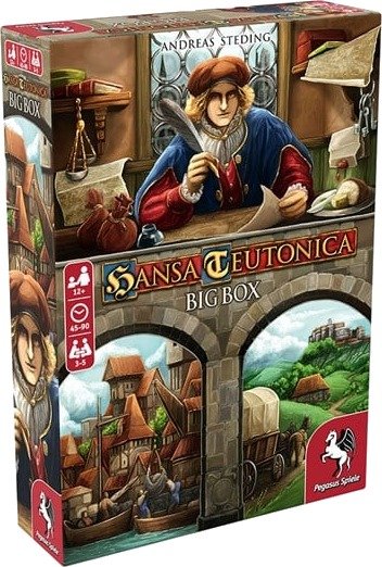 Pegasus Spiele Hansa Teutonica Big Box Brettspill Engelsk