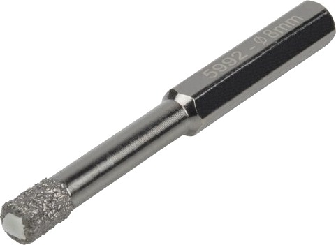 Wolfcraft Gmbh 4006885599208, Drill, Høyrehåndsrotasjon, 8 Mm, 80 Mm, Keramisk, Stein, Flis, 4 Cm Wolfcraft Gmbh 4006885599208, Drill, Høyrehåndsrotasjon, 8 Mm, 80 Mm, Keramisk, Stein, Flis, 4 Cm