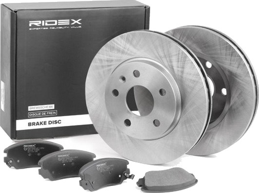 Bremseskiver og -klosser RIDEX 3405B0231