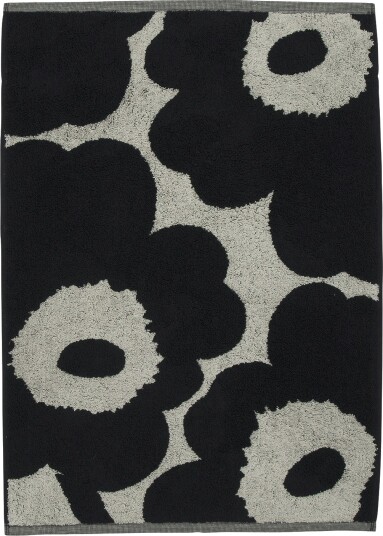 Marimekko Unikko Håndkle 50x70 cm Mørkeblå Marimekko Unikko Håndkle 50x70 cm Mørkeblå
