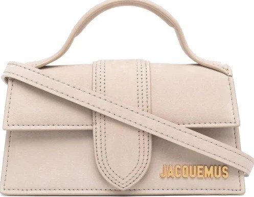 Jacquemus Dame Vesker Beige ONE SIZE,