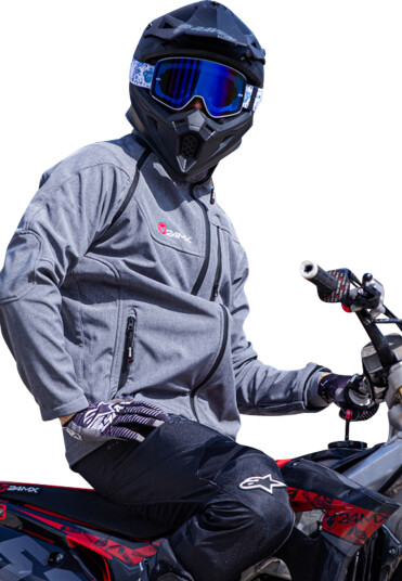 24MX Softshelljakke Team m/Avtagbare Ermer Grå 24MX Softshelljakke Team m/Avtagbare Ermer Grå
