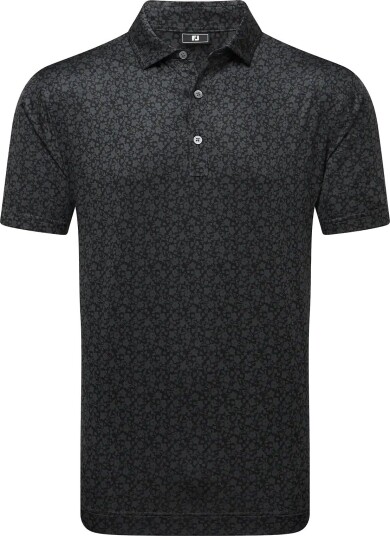 FootJoy Painted Floral Lisle BLACK M FootJoy Painted Floral Lisle BLACK M