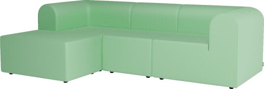 Montana Paradigm 3 seters Sofa med Puff Venstre HE0912 Hero912