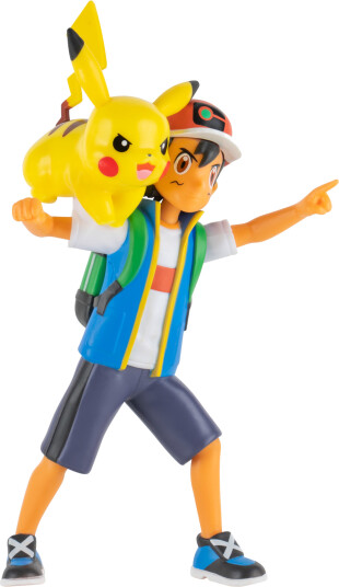 Pokémon Battle Figure Ash & Pikachu