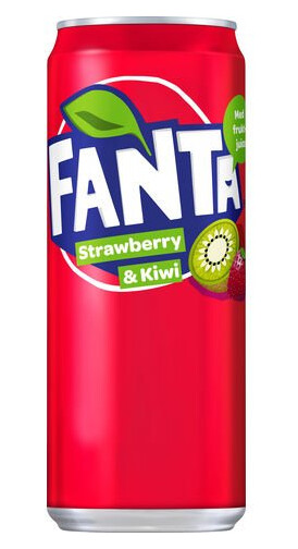Fanta Strawberry & Kiwi 33cl Fanta Strawberry & Kiwi 33cl