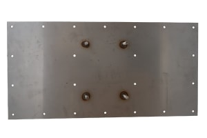 Festeplate for slangetrommel Festeplate for slangetrommel
