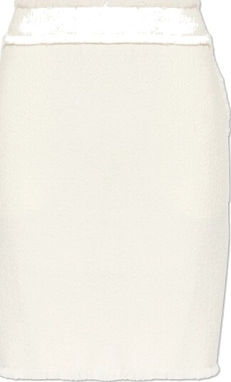 Max Mara Dame Skjørt Beige XS,