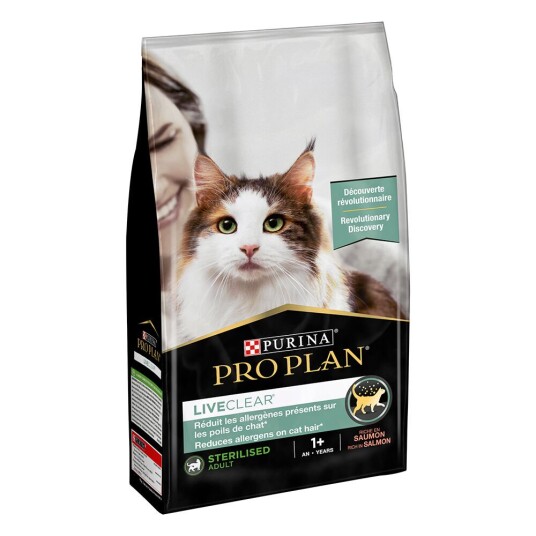 Pro Plan Liveclear Sterilised Adult Laks 1.4 kg