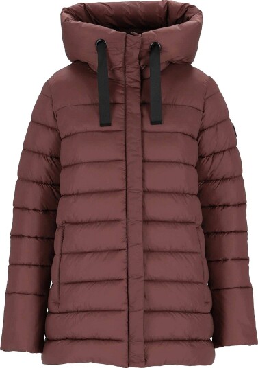 Twentyfour   Pufferjakke Mode Jane CloMax Jacket Women   Brun