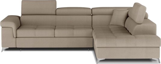 Seksjon Eltap Eridano 275x202x88 cm Monolith 09 Mørk Beige Høyre
