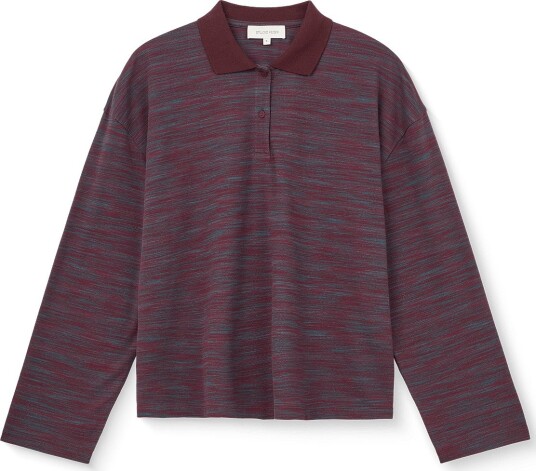 STUDIO FEDER Pauline Polo PLUM L STUDIO FEDER Pauline Polo PLUM L