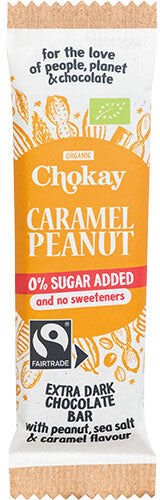Chokay Karamell Peanøtt Økologisk Chokay Karamell Peanøtt Økologisk
