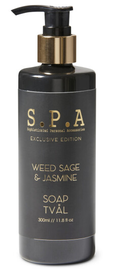 S.P.A. HÅNDSÅPE 300ML SAGE&JASMINE S.P.A. HÅNDSÅPE 300ML SAGE&JASMINE