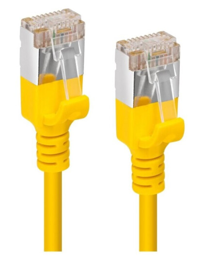 Microconnect V-FTP6A0025Y-SLIM, 0,25 m, Cat6a, U/FTP (STP), RJ-45, RJ-45