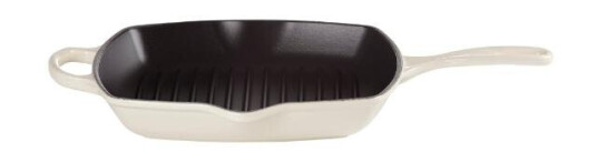 Le Creuset - Grillpanne støpejern 26 cm meringue Le Creuset - Grillpanne støpejern 26 cm meringue