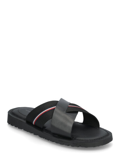 Tommy Hilfiger Core Hilfiger Lh Criss C Sandal - Black - 40