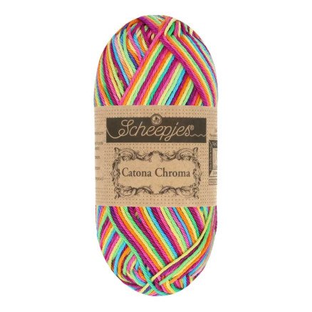 Scheepjes Catona Chroma Garn 023 Zinnia