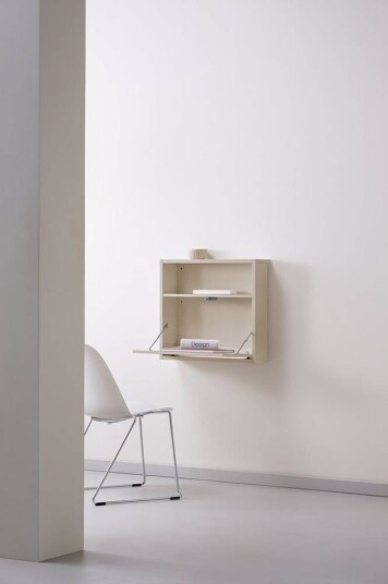 KIPP skrivebord veggmontert Beige