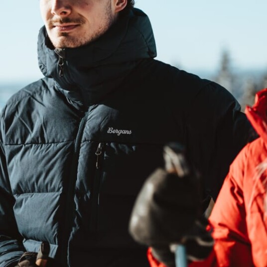 Bergans of Norway Warm Down Jacket Herre Navy Blue XL