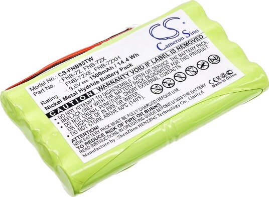 Batteri til Vertex FT-817 etc