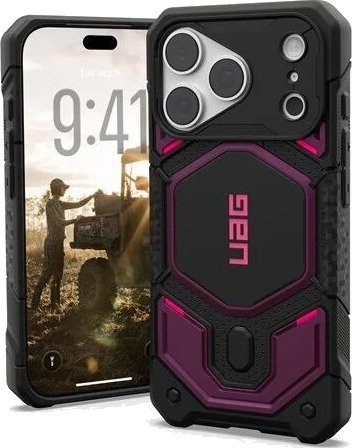 UAG Monarch Pro MagSafe - deep purple synth - iPhone 18 Pro/17 Pro