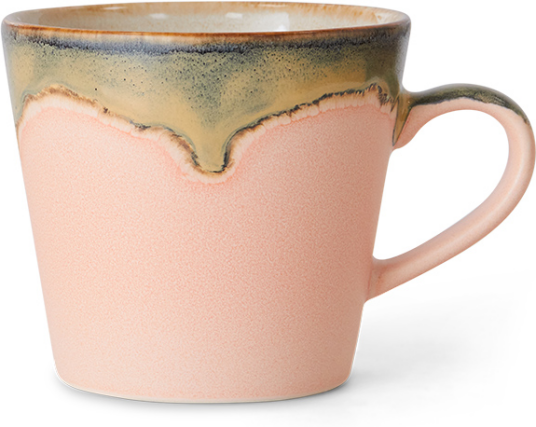 HKliving 70's cappuccinokrus 33 cl Blossom