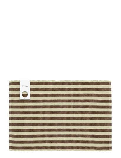 Södahl Dækkeserviet Statement Stripe 2-Pk - Beige - 33X48