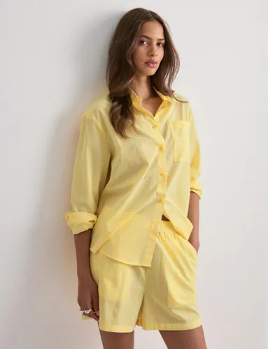 Pieces Gul Pcbibby Ls Shirt Msa Wvn Bc
