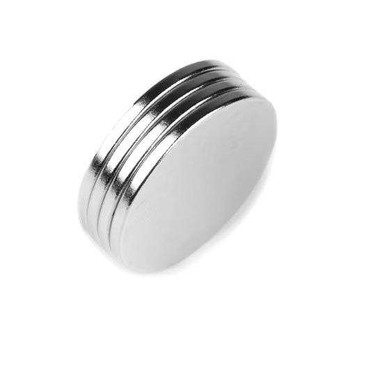 Neodym skivemagnet 20 × 1,5 mm – kompakt og kraftig