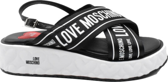 Love Moschino Dame Sko Svart 37 EU,