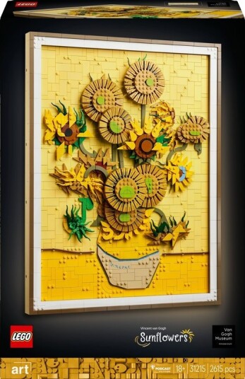 LEGO Art Vincent van Gogh: Solsikker 31215 LEGO Art Vincent van Gogh: Solsikker 31215