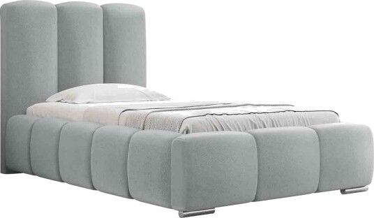 Gioia Sengeramme med Oppbevaring 90x200 cm Grå
