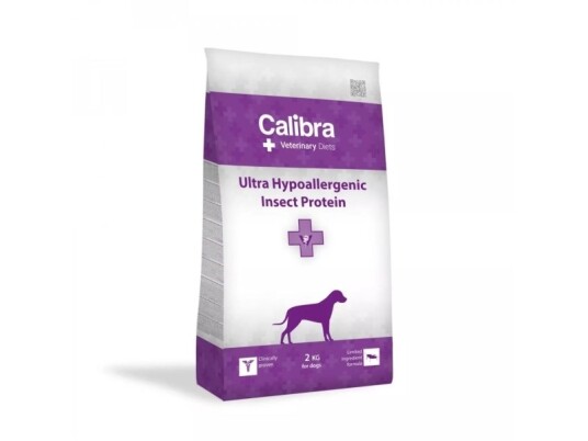 Calibra Veterinary Diets Ultra Hypoallergenic Insect Tørfoder Til Hunde 2 kg