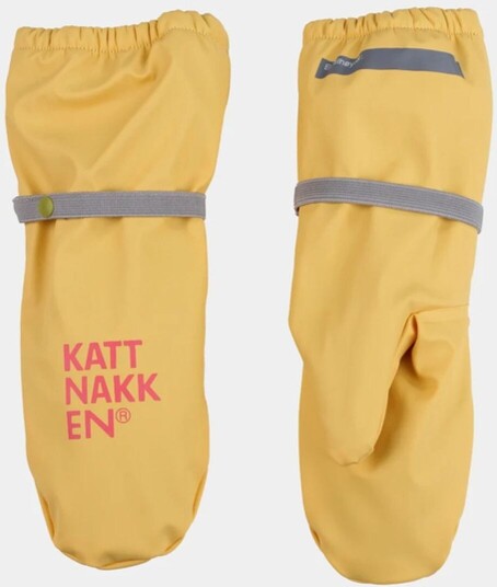 Kattnakken Regnvotter Bananskum 5 6 År