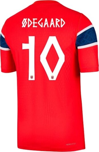 2026 VM Norge Herrelandslag Hjemmedrakt for Barn+Shorts+Sokker (nr. 10 Ødegaard trykt) 26-27 Ødegaard(xh)