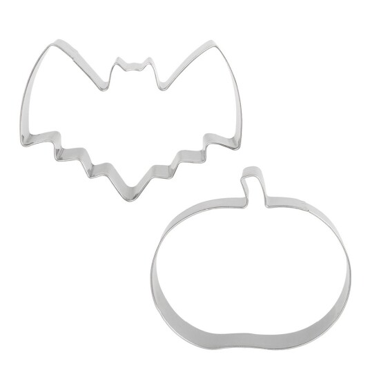 Iloleipuri Pepperkakeformer 2 stk halloween rustfri Iloleipuri Pepperkakeformer 2 stk halloween rustfri