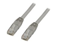 Deltaco 25 m CAT 6 Koblingskabel RJ-45 Grå - UTP