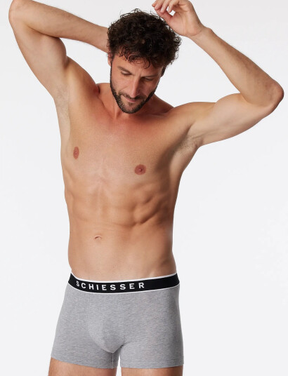 Schiesser Shorts - Grey - L